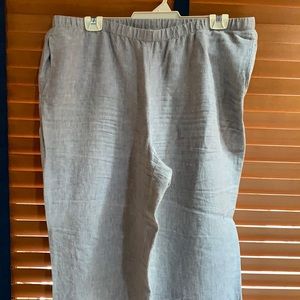 J.Jill Cropped linen pants